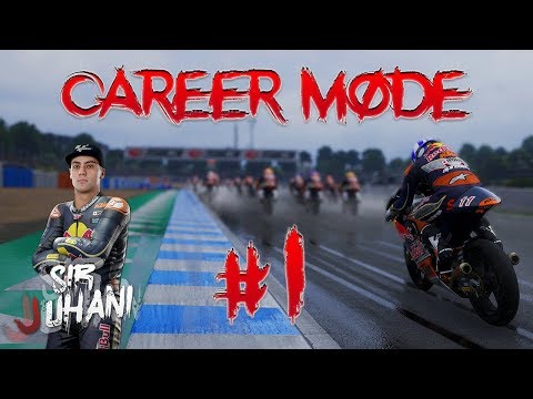 MotoGP 19 Career Mode Part 1 - Tricky conditions at debut  (Ultrawide)