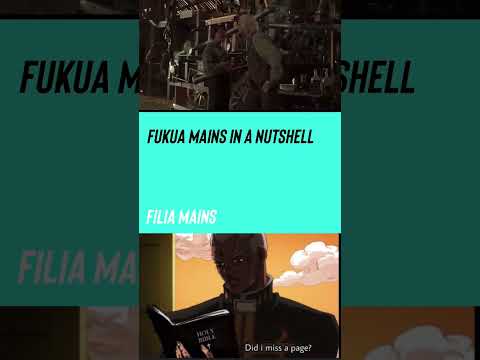 Skullgirls:Fukua mains vs filia mains