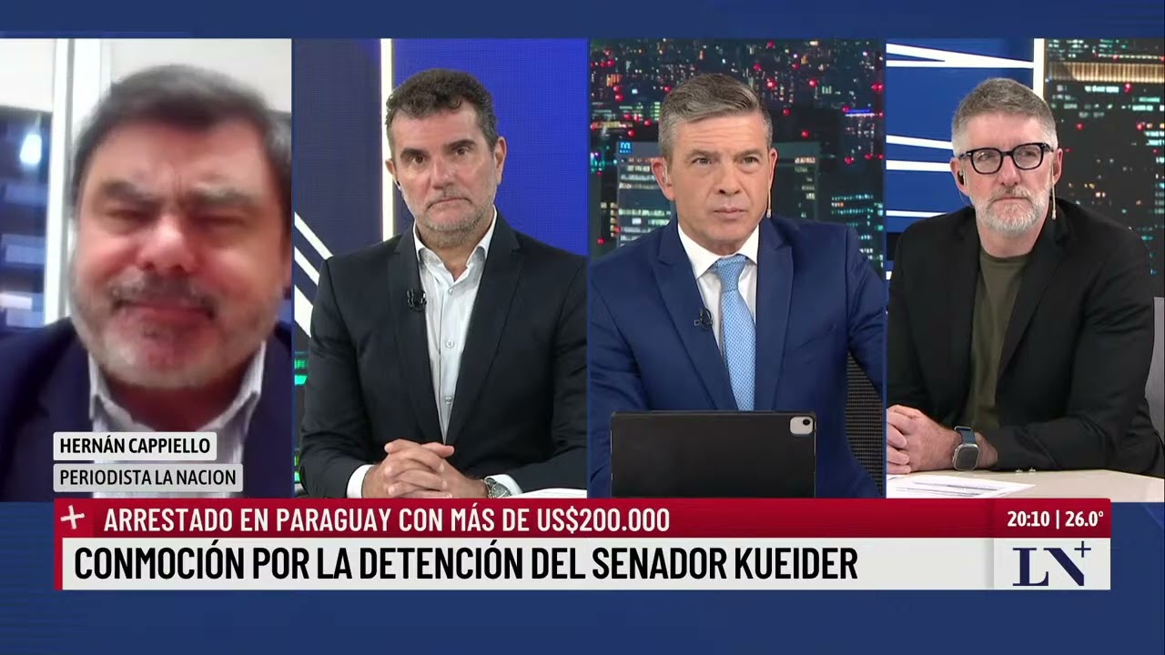 El senador Kueider negó todo; "El pase 2024" entre Rodrigues, Rossi y Novaresio