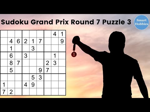 How To SOLVE CHAMPIONSHIP SUDOKU PUZZLE With Hidden Pairs