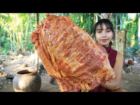 Yummy cooking BBQ Pork ribs recipe - Cooking skill