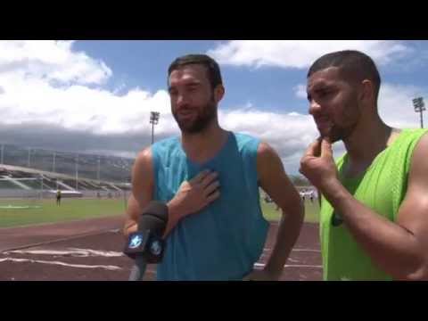 Entraînement sous le soleil pour l’US Quevilly
