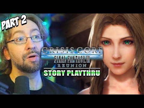 This game...is ACTUALLY GOOD NOW?! MAX PLAYS: Crisis Core - FF7 Reunion (Part 2)