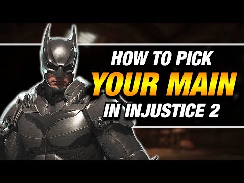 Injustice 2: How To Pick Your Main Character