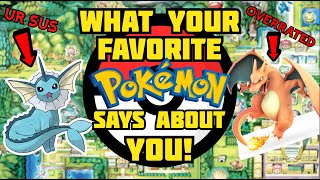 WHAT YOUR FAVORITE POKEMON SAYS ABOUT YOU! (All Gen 1 Pokemon)