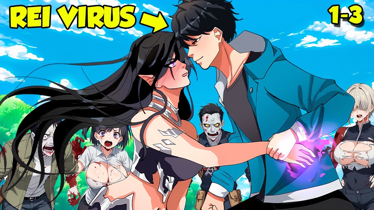 Ele tem o Poder de Absorver Todos os Vírus do Apocalipse e se Torna o Rei dos Vírus - Manhwa Recap