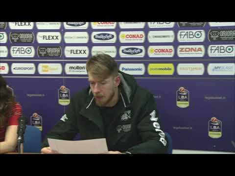 OriOra Pistoia - Alma Trieste 77-90 Sala Stampa: Patrik Auda [PistoiaBasketTV]