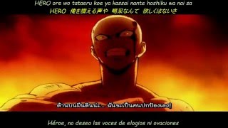 JAM Project~The Hero~Sub Español y Japones (opening de one punch man)