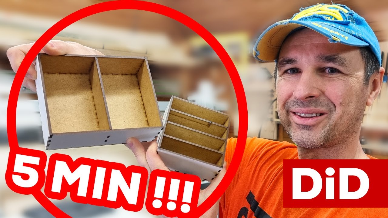 1060. Super szybkie wykonanie pudełek i segregatorów!