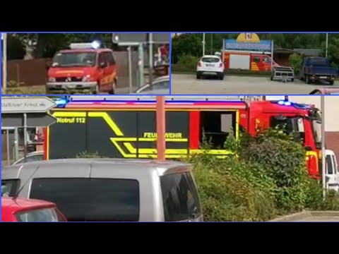 🚨HLF 10+MTW+KLF-TH Feuerwehr Langenwetzendorf auf Einsatzfahrt