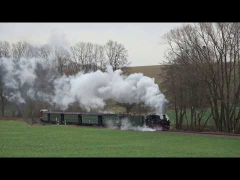 Aus dem Dampfarchiv: 2017 - Döllnitzbahn Glühweinfahrten (4k)
