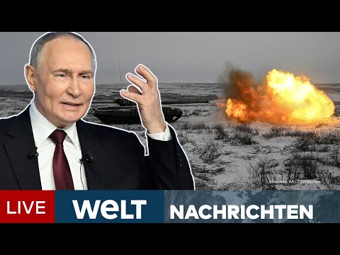 UKRAINE-KRIEG: Kein Frieden in Sicht? Putin zeigt Härte und bleibt bei Maximalforderungen | LIVE