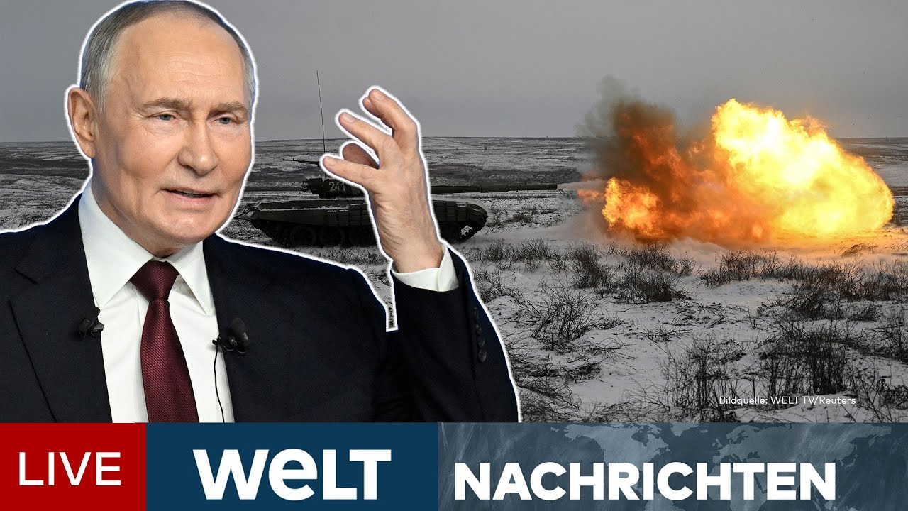 UKRAINE-KRIEG: Kein Frieden in Sicht? Putin zeigt Härte und bleibt bei Maximalforderungen | LIVE