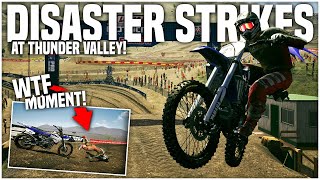 DISASTER STRIKES on a ROUGH Thunder Valley! - MX vs ATV All Out - 2020 Pro Motocross Series