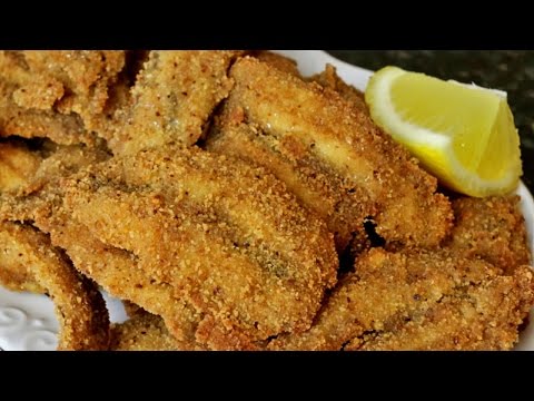 Boquerones al limón - Pescado empanado frito