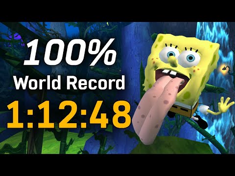 The First 1:12 - SpongeBob SquarePants: Battle for Bikini Bottom 100% Speedrun World Record
