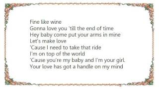 Vanessa Paradis - Your Love Has Got a Handle on My Mind Lyrics