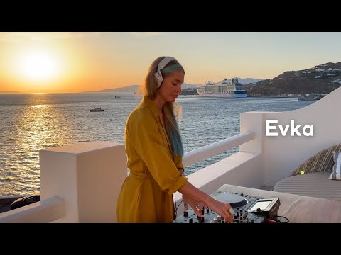 Evka - live @  Mykonos, Greece | Melodic Techno & Indie Dance | DJ Mix 2023