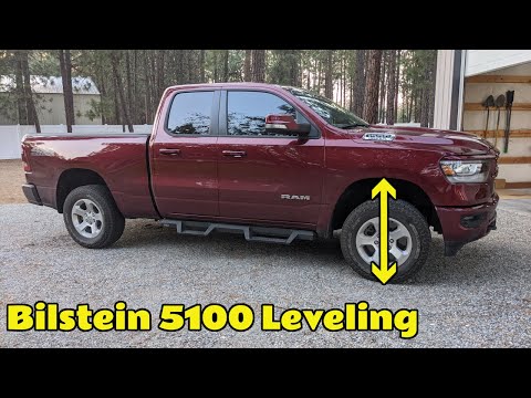 Bilstein 5100 Leveling Kit Install on RAM 1500 - Full How-To & REAL Lift Results!