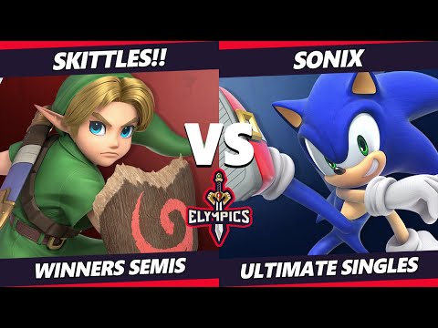 The Elympics SSBU Winners Semis - SKITTLES (Young Link) Vs. BAN | Sonix (Sonic) Smash Ultimate