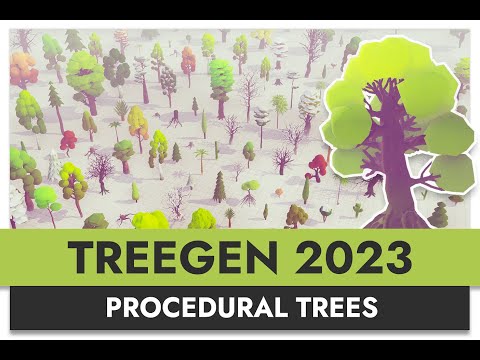 TREEGEN 2023 - procedural tree generator (version 1.1.1)