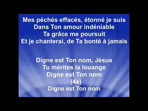 DIGNE EST TON NOM - Emmanuel Elisée (cover Elevation Worship)