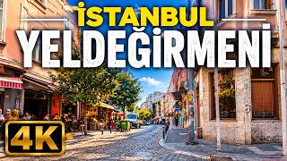 Kadıköy Yeldeğirmeni Walking Tour 🇹🇷 | Discover Istanbul’s Hidden Streets in 4K