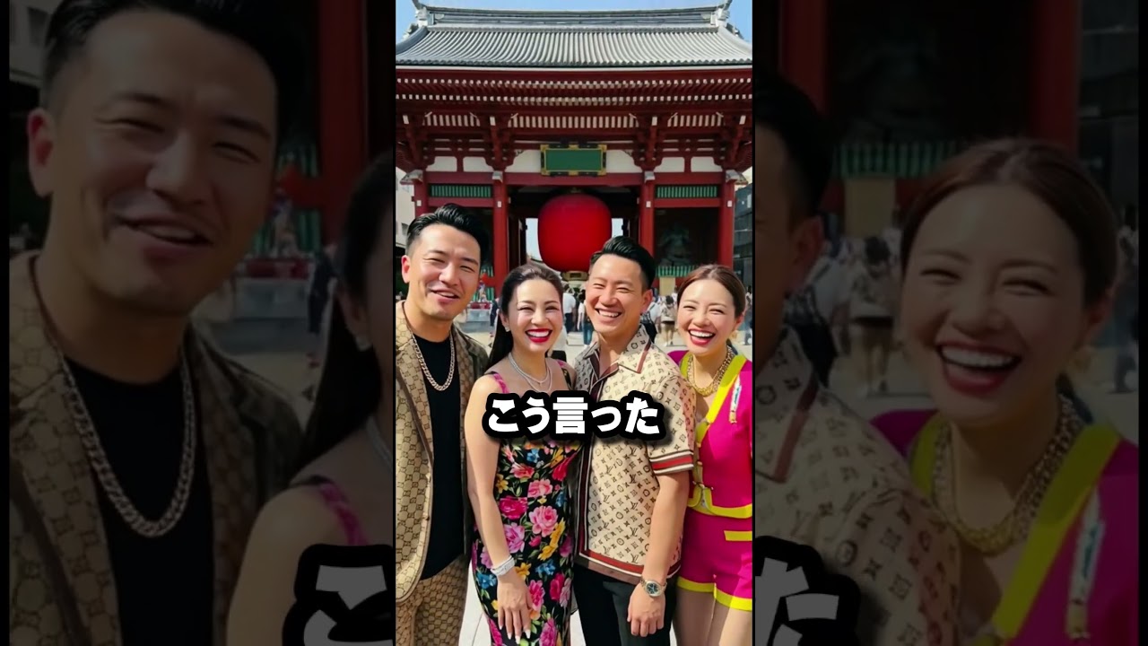 浅草寺で中国人観光客が…#おもしろ#ジョーク#ai