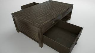 Take a Closer Look at the Havertys Coleford CoffeeTable