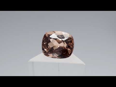 Натуральный имперский Топаз кушион 11.8x10.1мм 7.77ct видео