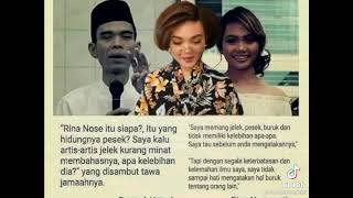 Download lagu Rina nose Abdul Somad pesek dan jelek mp3