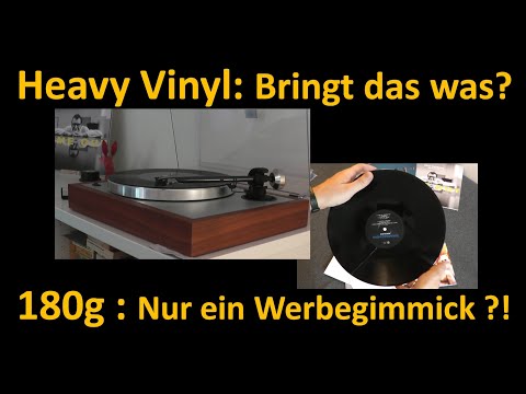 Heavy vinyl records: Is it worth it?