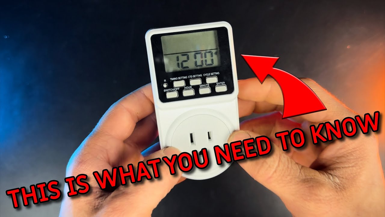 You NEED This Digital Timer Plug