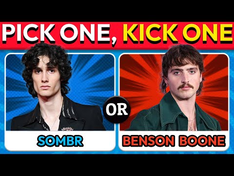 Pick One, Kick One - SINGERS EDITION 2025 🎤 Save ONE SINGER | Celebrity Quiz