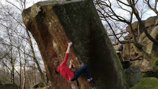 Video thumbnail of Suavito, 7B. Gardom's Edge