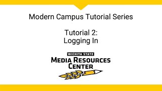 2. Logging In