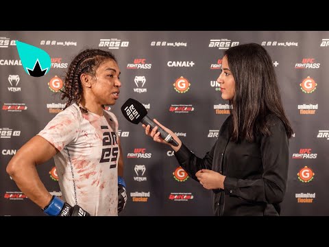 Iony Razafiarison Interview ARES 14 : "J'ai entendu "crac" lors de la clé de bras"