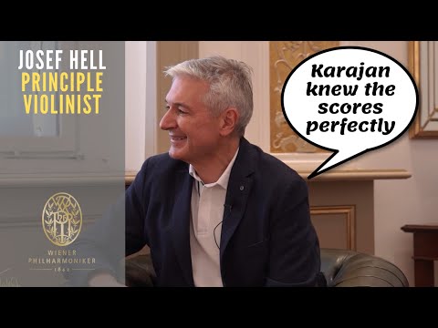 Karajan knew the scores perfectly - Josef Hell (2020 | English subtitles)