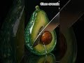 4k GLASS AVOCADO Asmr