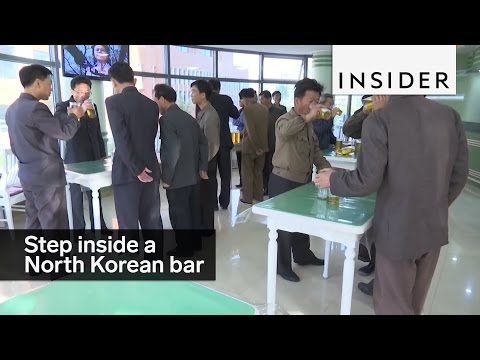 What A Bar In North Korea Looks Like