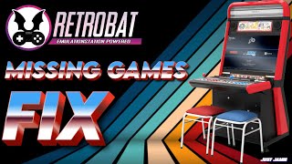 Retrobat How to Recover Missing Games #retrobat #emulator #frontend