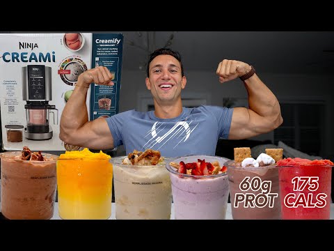 6 High Protein Low Calorie Ninja Creami Recipes You Can't Live Without!