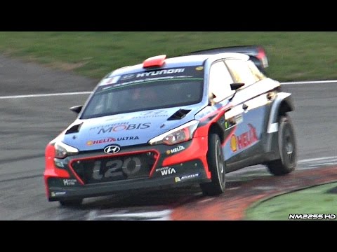 Monza Rally Show 2016 Test Day 2 - PURE Car SOUNDS! - Dani Sordo, Valentino Rossi & More!