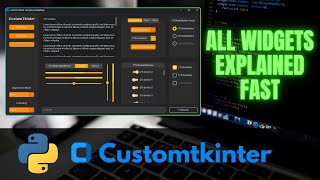 All Customtkinter Widgets Explained FAST [Modern GUI Python Library]
