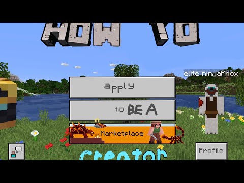 How to apply to be a Minecraft Marketplace Creator