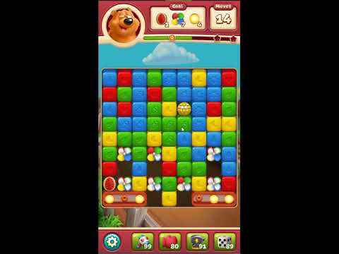 Toon Blast Level 3513 - NO BOOSTERS 🐻🐺🐱 | SKILLGAMING ✔️