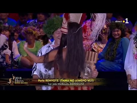 Heiva 2018 - 1er prix meilleure danseuse : Perle Renvoye, de Tama Aimeho nui
