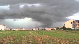 preview picture of video '2014.08.07 şiddetli yağış öncesi Muratlı gökyüzü'