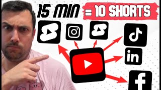 How to Turn 1 Video Into 10+ YouTube Shorts Using AI