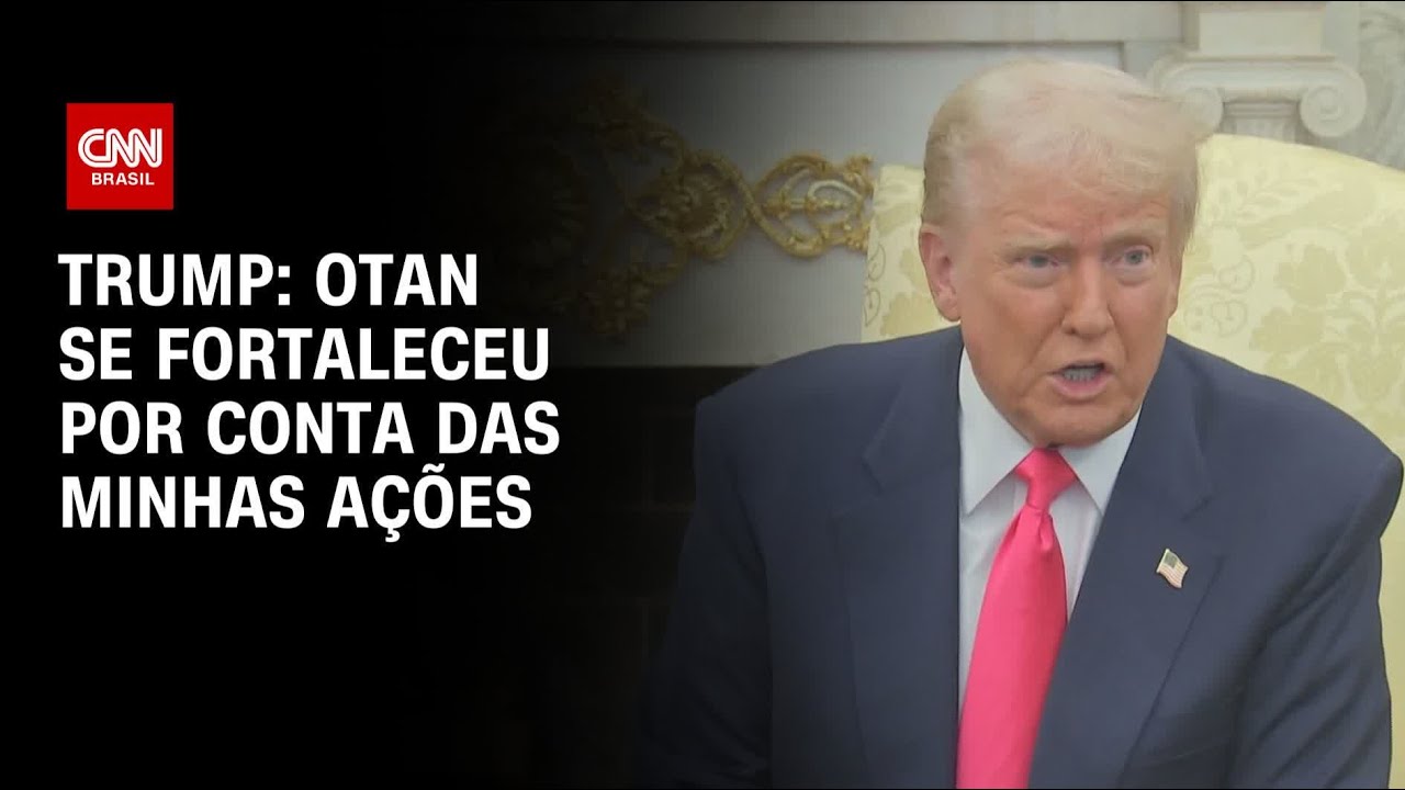 Trump afirma que Otan se fortaleceu devido às suas ações | BASTIDORES CNN
